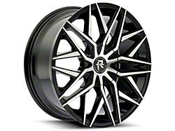 Revenge Luxury Wheels RL-104 Black Machined Wheel; 20x8.5 (21-23 Mustang Mach-E)