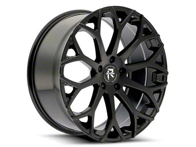 Revenge Luxury Wheels RL-105 Gloss Black Wheel; 18x8; 35mm Offset (21-25 Mustang Mach-E, Excluding GT)