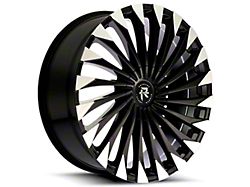 Revenge Luxury Wheels RL-106 Black Machined Wheel; 20x8.5; 35mm Offset (21-25 Mustang Mach-E)