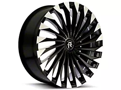 Revenge Luxury Wheels RL-106 Black Machined Wheel; 20x8.5 (21-23 Mustang Mach-E)