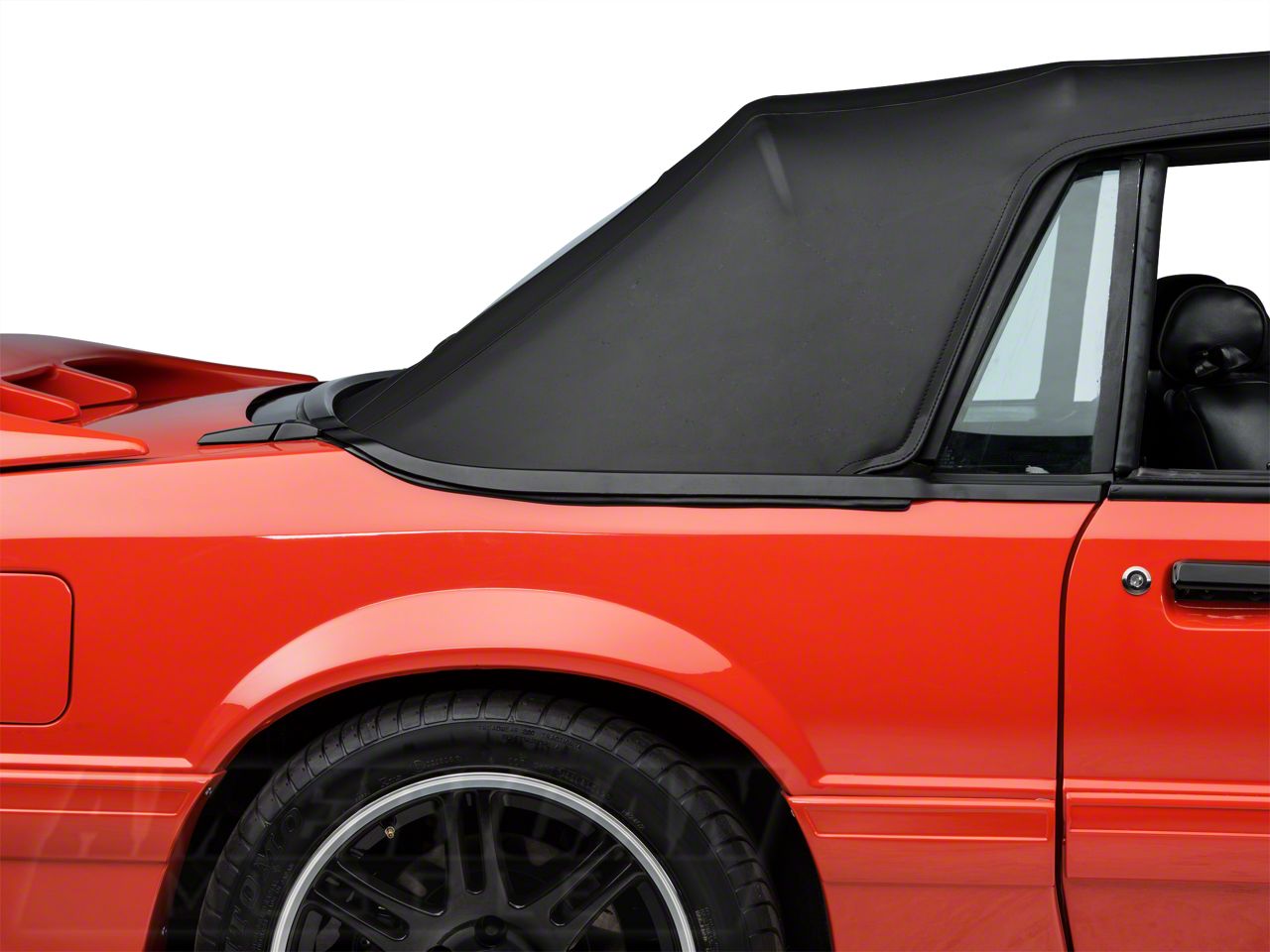 Mustang Convertible Top Boot Well Molding; Passenger Side