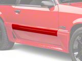 Door Molding; Passenger Side (87-93 Mustang GT)