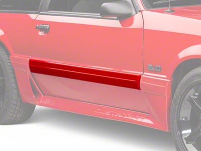 OPR Door Molding; Passenger Side (87-93 Mustang GT)