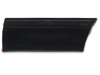 Front Right Side Fender Molding; Rear (87-93 Mustang LX)