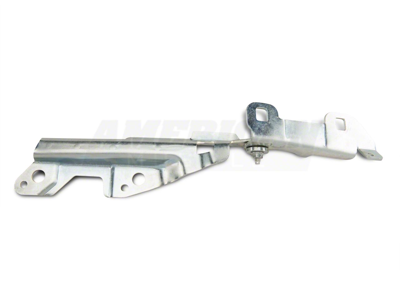 Mustang Stainless Steel Hood Hinges; Polished (79-93 Mustang) - Free Shipping