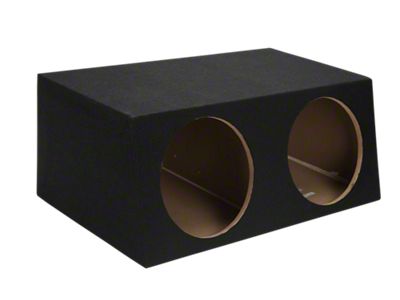Rhino Box Dual 12-Inch Subwoofer Box; Carpeted (97-19 Corvette C5, C6 & C7)