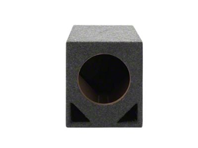 Rhino Box Single 15-Inch Double Ported Subwoofer Box; Carpeted (Universal; Some Adaptation May Be Required)