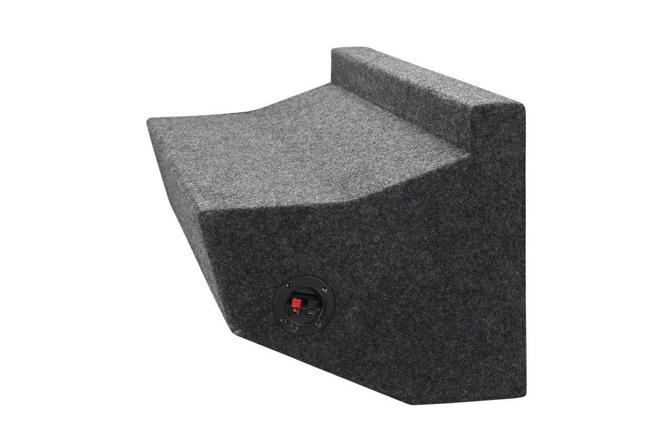 Rhino Box Dual 12-Inch Trunk Subwoofer Box; Carpeted (05-09 Mustang Convertible)