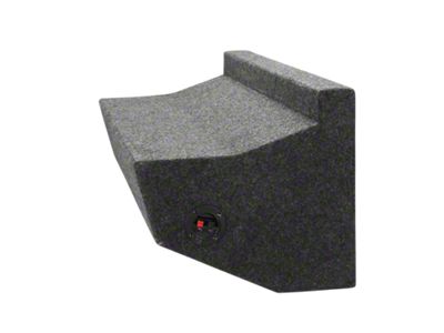 Rhino Box Dual 12-Inch Trunk Subwoofer Box; Carpeted (05-09 Mustang Convertible)