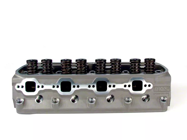RHS Pro Action 20 Degree Small Block Ford 160cc Pre-Assembled Aluminum Cylinder Head for Hydraulic Roller (82-95 5.0L Mustang)