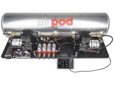 Ridetech RidePro E5 Air Ride Suspension Control System; 5-Gallon (Universal; Some Adaptation May Be Required)