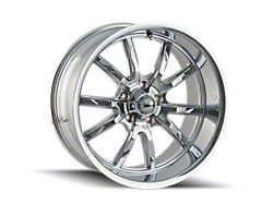 Ridler 650 Chrome Wheel; 20x8.5; 0mm Offset (05-09 Mustang)