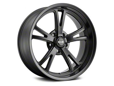 Ridler Style 606 Matte Black Wheel; Rear Only; 22x10.5 (10-15 Camaro)