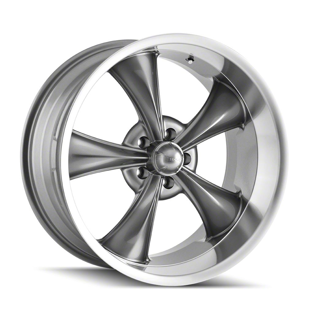F1R Mustang FC7 Hyper Black Wheel; 18x8.5; 38mm Offset