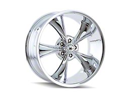 Ridler 695 Chrome Wheel; 18x8; 0mm Offset (99-04 Mustang)