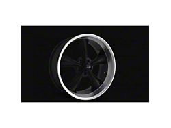 Style 695 Matte Black with Machined Lip Wheel; Rear Only; 22x10.5 (93-02 Camaro)