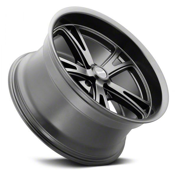 Ridler Challenger Style 606 Matte Black Wheel; 20x9; 18mm Offset