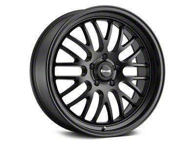 Ridler Style 607 Matte Black Wheel; Rear Only; 20x10.5 (11-23 RWD Charger, Excluding Widebody)