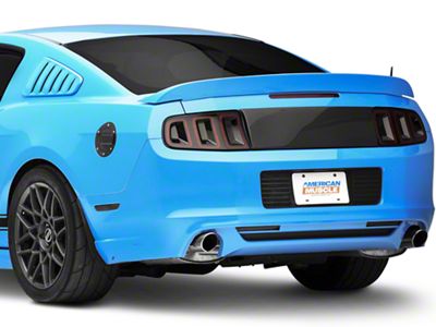 Decklid Panel; Carbon Fiber (10-14 Mustang)