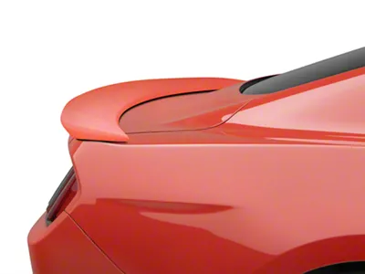 Fiberglass Rear Spoiler; Unpainted (15-23 Mustang Fastback)