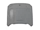 GT350 Style Extractor Hood; Unpainted (15-17 Mustang GT, EcoBoost, V6)