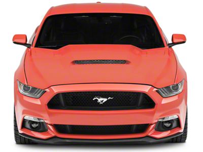 Ram Air Extractor Hood; Unpainted (15-17 Mustang GT, EcoBoost, V6)