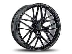 Rock Forged FF35 Satin Black Wheel; 18x8; 38mm Offset (10-15 Camaro LS, LT)