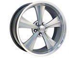 Rocket Racing Wheels Booster Hyper Silver Wheel; 20x8.5; 25.40mm Offset (10-14 Mustang)