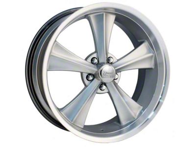 Rocket Racing Wheels Booster Hyper Silver Wheel; 20x8.5; 25.40mm Offset (10-14 Mustang)