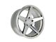 Rocket Racing Wheels Flare Titanium/Machined Wheel; Rear Only; 18x11 (99-04 Mustang)