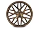 Rohana Wheels RFX10 Brushed Bronze Wheel; 20x9 (05-09 Mustang)