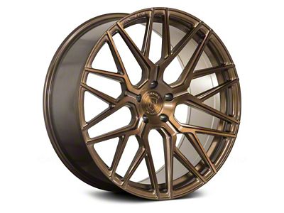 Rohana Wheels RFX10 Brushed Bronze Wheel; Rear Only; 20x10.5 (05-09 Mustang)