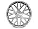 Rohana Wheels RFX10 Brushed Titanium Wheel; Rear Only; 20x10.5 (05-09 Mustang)