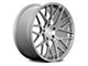 Rohana Wheels RFX10 Brushed Titanium Wheel; Rear Only; 20x10.5 (05-09 Mustang)