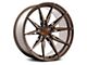 Rohana Wheels RFX13 Brushed Bronze Wheel; Rear Only; 20x10.5 (05-09 Mustang)
