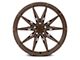 Rohana Wheels RFX13 Brushed Bronze Wheel; Rear Only; 20x10.5 (05-09 Mustang)
