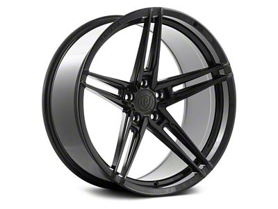 Rohana Wheels RFX15 Gloss Black Wheel; Rear Only; 20x10.5 (05-09 Mustang)