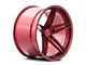 Rohana Wheels RFX15 Gloss Red Wheel; Rear Only; 20x10.5 (05-09 Mustang)