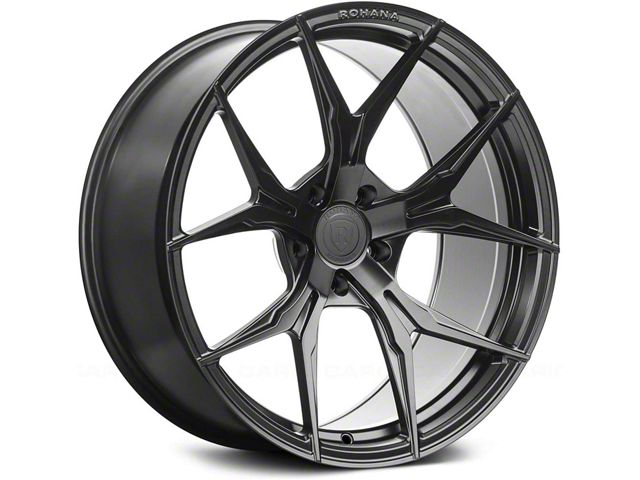 Rohana Wheels RFX5 Matte Black Wheel; 20x9 (05-09 Mustang)