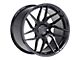 Rohana Wheels RFX7 Gloss Black Wheel; Right Directional; 20x9 (05-09 Mustang)