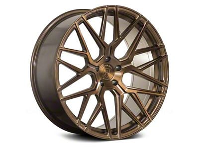 Rohana Wheels RFX10 Brushed Bronze Wheel; Rear Only; 20x10.5 (10-14 Mustang)