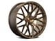 Rohana Wheels RFX10 Brushed Bronze Wheel; Rear Only; 20x10.5 (10-14 Mustang)