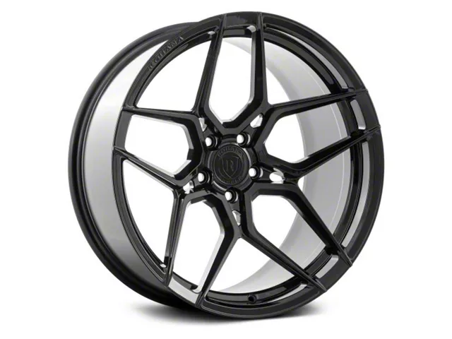 Rohana Wheels RFX11 Gloss Black Wheel; Rear Only; 20x10.5 (10-14 Mustang)