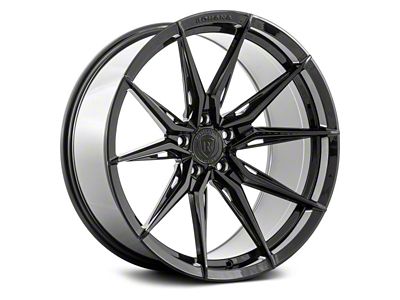 Rohana Wheels RFX13 Gloss Black Wheel; Rear Only; 20x10.5 (10-14 Mustang)