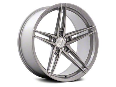 Rohana Wheels RFX15 Brushed Titanium Wheel; 20x9 (10-14 Mustang)