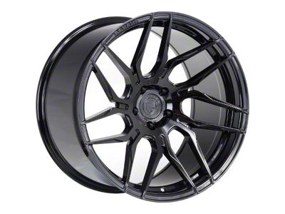 Rohana Wheels RFX7 Gloss Black Wheel; Right Directional; 20x9 (10-14 Mustang)