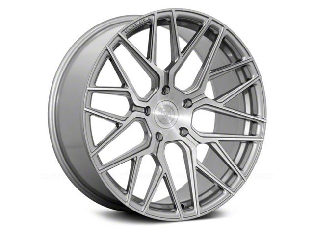 Rohana Wheels RFX10 Brushed Titanium Wheel; Rear Only; 20x10.5 (15-23 Mustang, Excluding GT500)