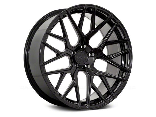 Rohana Wheels RFX10 Gloss Black Wheel; Rear Only; 20x10.5 (15-23 Mustang, Excluding GT500)