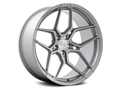 Rohana Wheels RFX11 Brushed Titanium Wheel; 20x9 (15-23 Mustang, Excluding GT500)