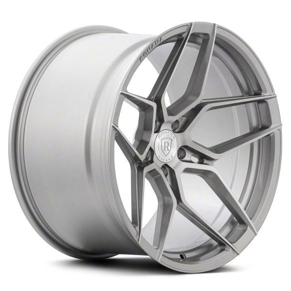 大人気新品  RFX11 Mustang Wheels Rohana Brushed 20x9 Wheel; Titanium 特撮